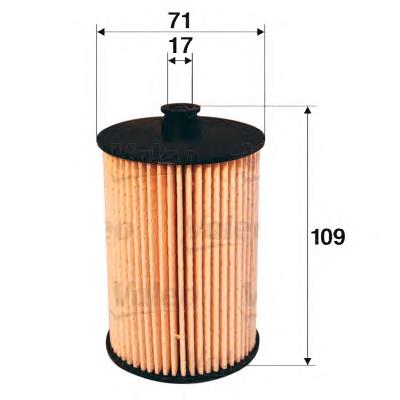 Паливний фільтр 587926 VALEO