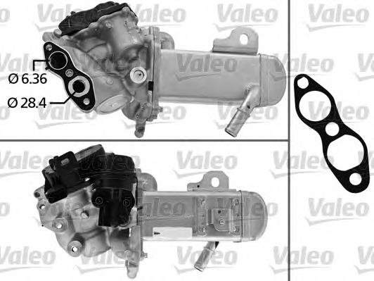 Радіатор системи EGR рециркуляції вихлопних газів 700451 VALEO