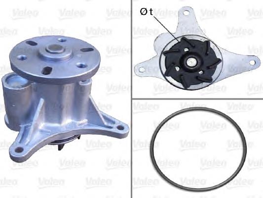Помпа охолодження VALEO 506952 ціна, від 31.01 USD
