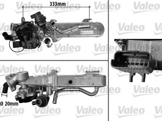 Клапан EGR рециркуляції газів VALEO 700441