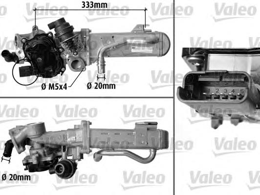 Клапан EGR рециркуляції газів Ford 1745685