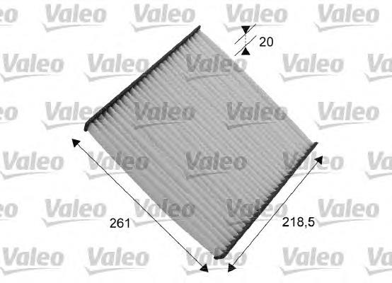 Купити 715552 VALEO Фільтр салону вугільний