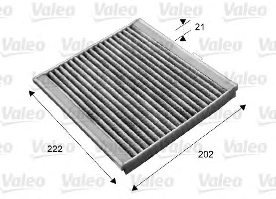 Фільтр повітряний обігрівача VALEO 715676 ціна, від 14.17 USD