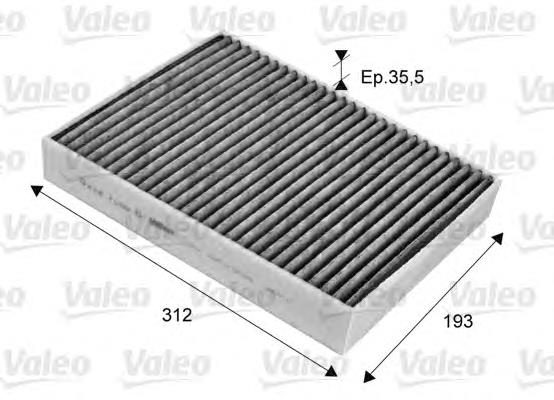 Фільтр повітряний обігрівача VALEO 715704 ціна, від 12.06 USD