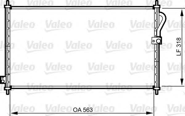 Конденсатор кондиціонера Honda 80110SV1A11 ціна, від 45.97 USD