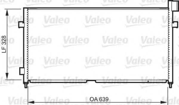 Радіатор охолодження кондиціонера VALEO 815094