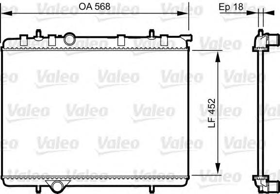 Радіатор AC269230 Maxgear
