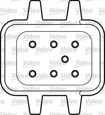 Склопідйомник (механізм переміщення скла) VALEO 850303 ціна, від 15.48 USD