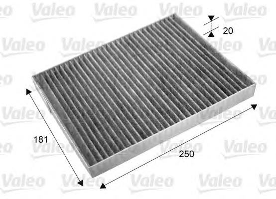 Фільтр повітряний обігрівача VALEO 715667 ціна, від 8.94 USD