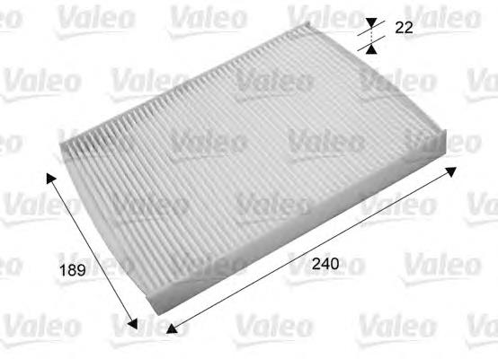 Купити 715660 VALEO Фільтр салону вугільний