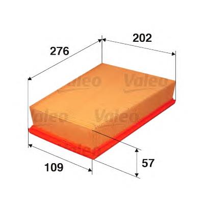 Елемент повітряного фільтра VALEO 585019 ціна, від 5.07 USD