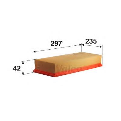 Повітряний фільтр 585013 VALEO