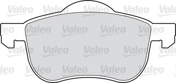 Гальмівні колодки VALEO 598479 ціна, від 28.38 USD