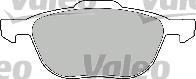 598649 VALEO колодки гальмівні передні, дискові