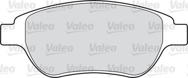 Купити 598465 VALEO Колодки гальмівні передні, дискові