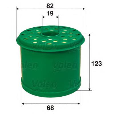 Фільтр тонкого очищення палива VALEO 587921 ціна, від 8.46 USD