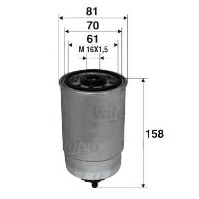 Паливний фільтр 587700 VALEO