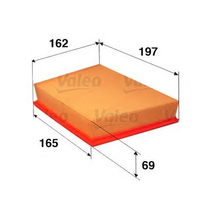 Елемент повітряного фільтра VALEO 585160 ціна, від 6.16 USD