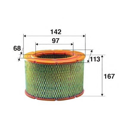 Повітряний фільтр 585623 VALEO
