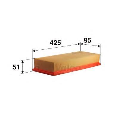 Елемент повітряного фільтра VALEO 585080 ціна, від 5.76 USD