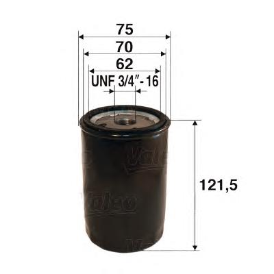Масляний фільтр 586030 VALEO