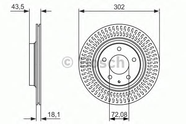Задні дискові гальма Bosch 0986479796 ціна, від 40.41 USD
