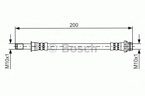 Купити 1379917 Ford Гальмівні шланги передні