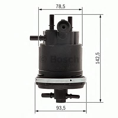 Фільтр паливний Bosch 0450907001