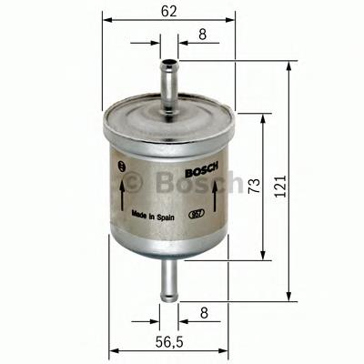 Фільтр тонкого очищення палива Bosch 0450905326 ціна, від 4.28 USD