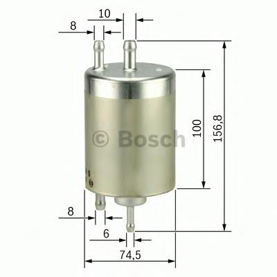Купити 0450905968 Bosch Фільтр-відстійник палива грубої очистки