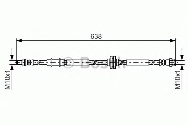 Купити T23217 Brembo Гальмівні шланги передні