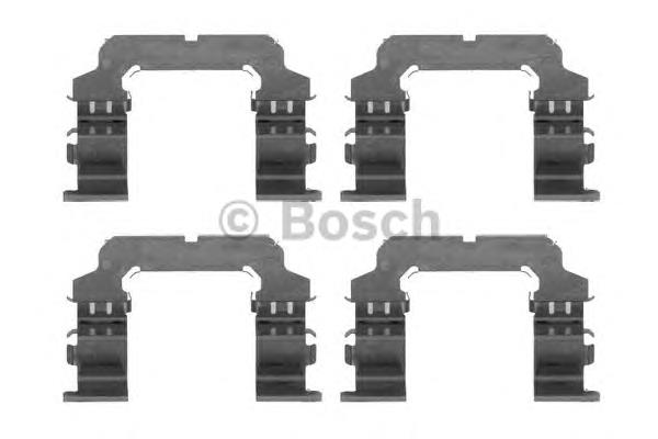1987474462 Bosch Комплект пружинок кріплення дискових колодок, передніх