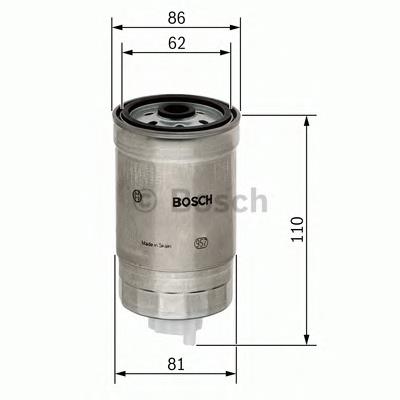 Купити F026402011 Bosch Фільтр-відстійник палива грубої очистки