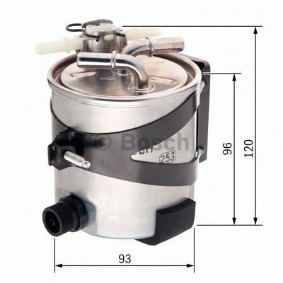 F026402016 Bosch Фільтр палива