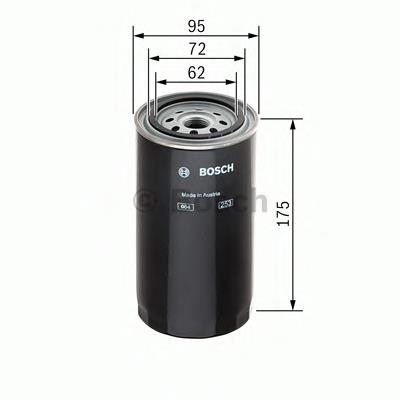 Фільтр тонкого очищення палива Bosch F026402030 ціна, від 13.22 USD