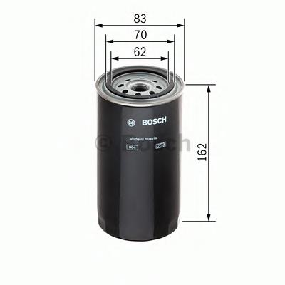 Фільтр паливний Bosch F026402002