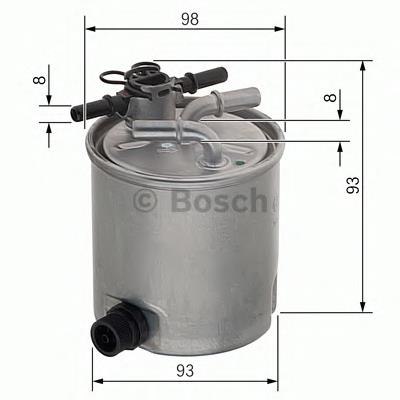 F026402072 Bosch Фільтр палива
