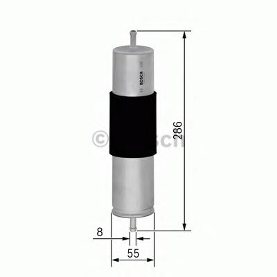 Фільтр тонкого очищення палива Bosch F026402095 ціна, від 18.41 USD