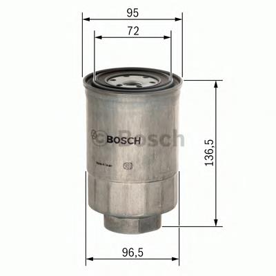 Фільтр паливний Bosch 1457434302