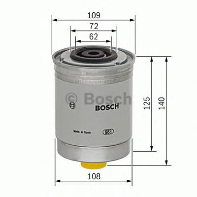 1457434185 Bosch Фільтр палива