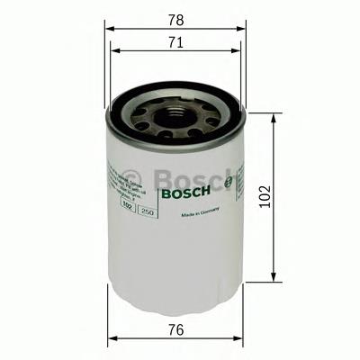 F026407027 Bosch Фільтр масла