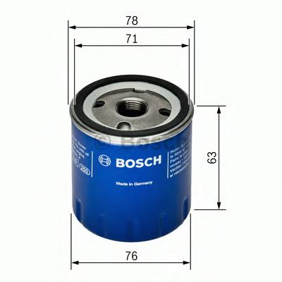 F026407022 Bosch Фільтр масла