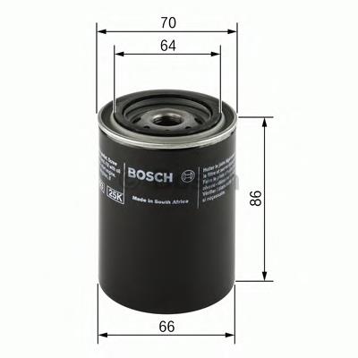 Масляний фільтр двигуна Bosch F026407025 ціна, від 5.50 USD