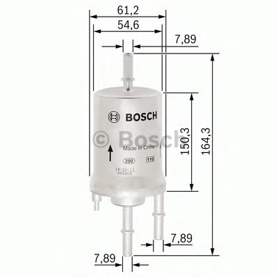 F026403006 Bosch Фільтр палива