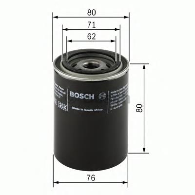Масляний фільтр F026407005 Bosch