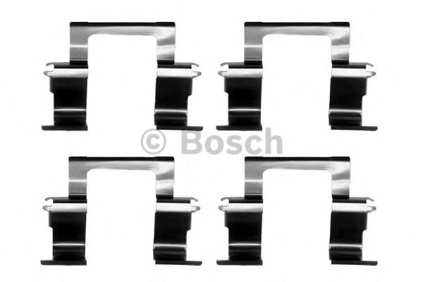 Комплект пружинок кріплення дискових колодок, передніх Bosch 1987474387