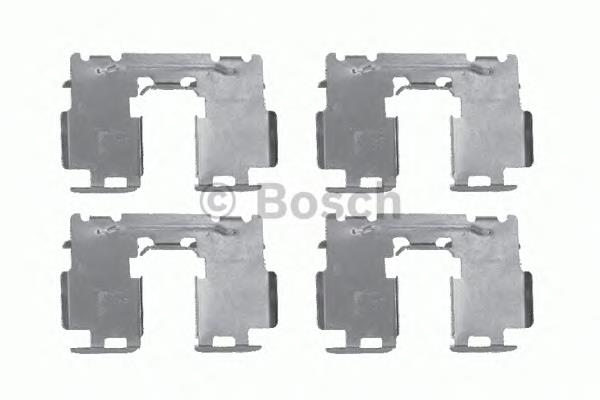 1987474472 Bosch Комплект пружинок кріплення дискових колодок, задніх
