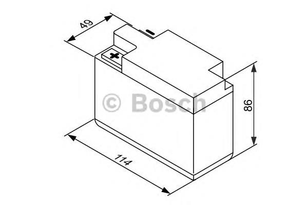 Батарея акумуляторна Bosch 0092M60030 ціна, від 24.97 USD