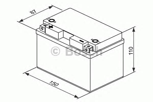 0092M60170 Bosch Авто акумулятор