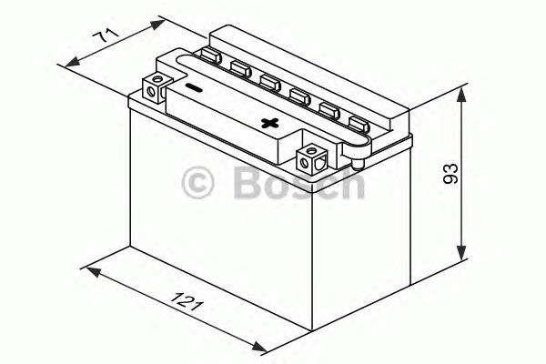 Купити 0092M4F170 Bosch Автомобільна батарея
